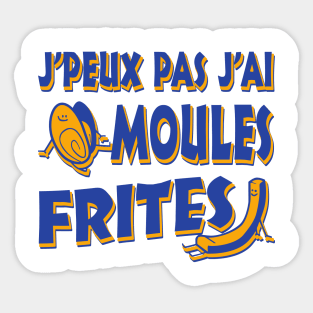 J'peux pas j'ai Sticker